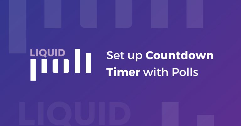 Countdown timers with LiquidPoll